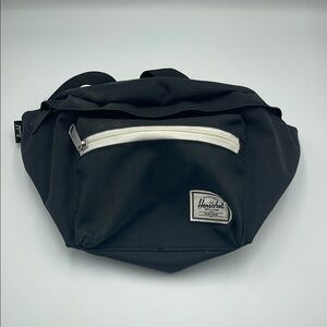 Herschel Supply Company Black and White Belt Bag Classic Design